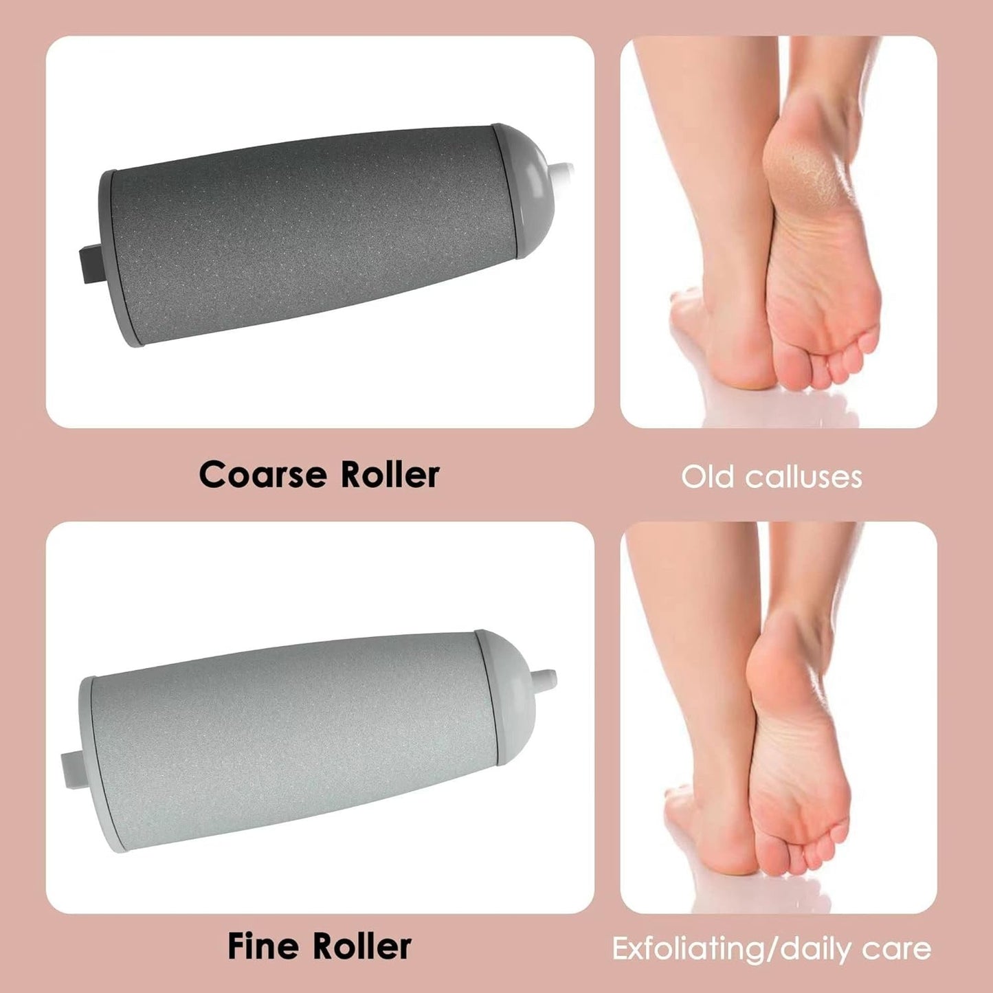 Rechargeable Callus Remover for Feet | Foot Scrubber for Dead Skin