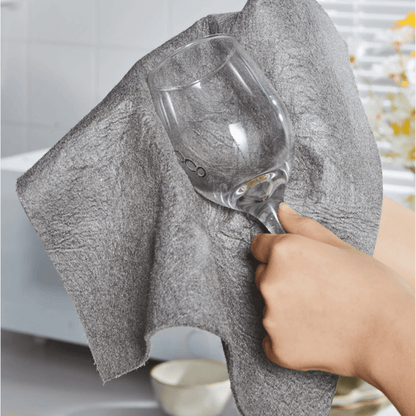 Ultra Absorbent & Reusable Magic Cleaning Cloth (5 Pcs)